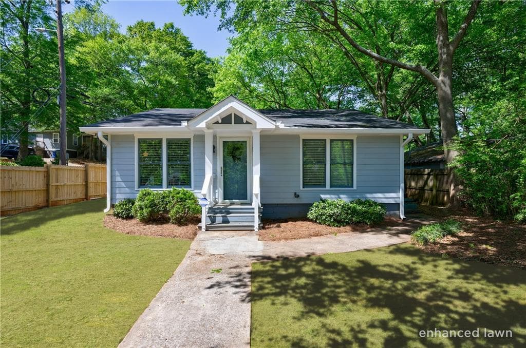 2 bedroom, 2 bathroom single family residence sold at 1314 Arkwright Place, Atlanta, GA 30317
