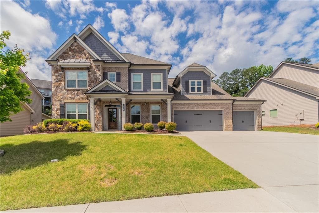 5 bedroom, 5 bathroom single family residence sold at 2910 Hampton Grove Trace, Dacula, GA 30019