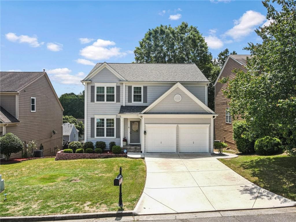 4 bedroom, 4 bathroom single family residence sold at 205 Lembeth Court, Alpharetta, GA 30004