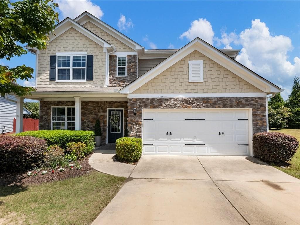 4 bedroom, 4 bathroom single family residence sold at 6215 Barley Square, Sugar Hill, GA 30518