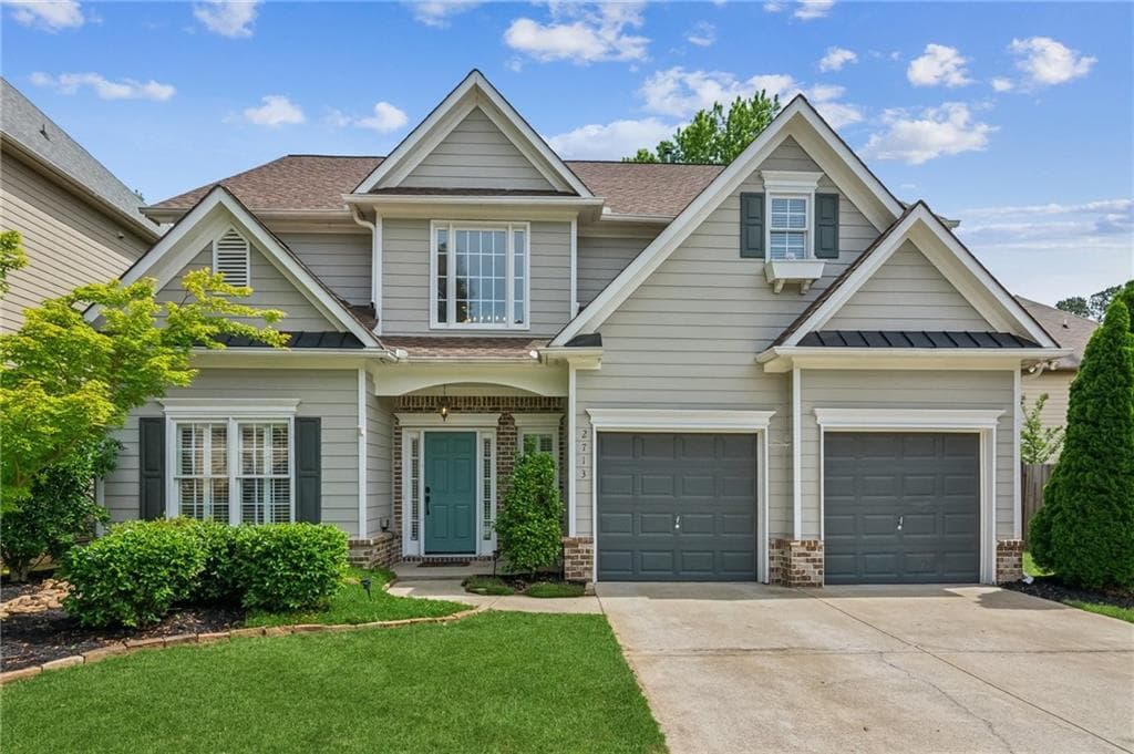 4 bedroom, 3 bathroom single family residence sold at 2713 Stillwater Lake Lane, Marietta, GA 30066