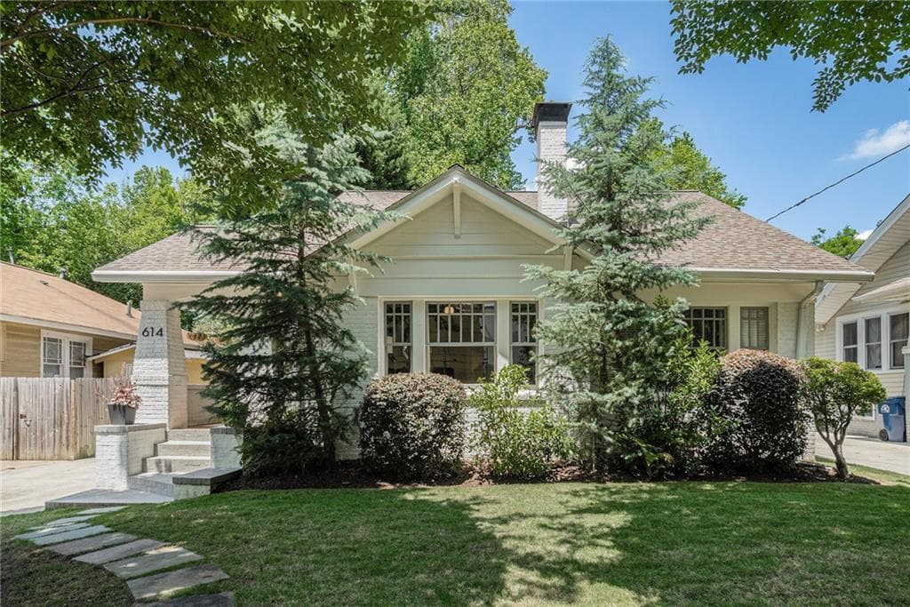 3 bedroom, 2 bathroom, 1,820 sq ft single family residence sold at 614 Cooledge Avenue, Atlanta, GA 30306