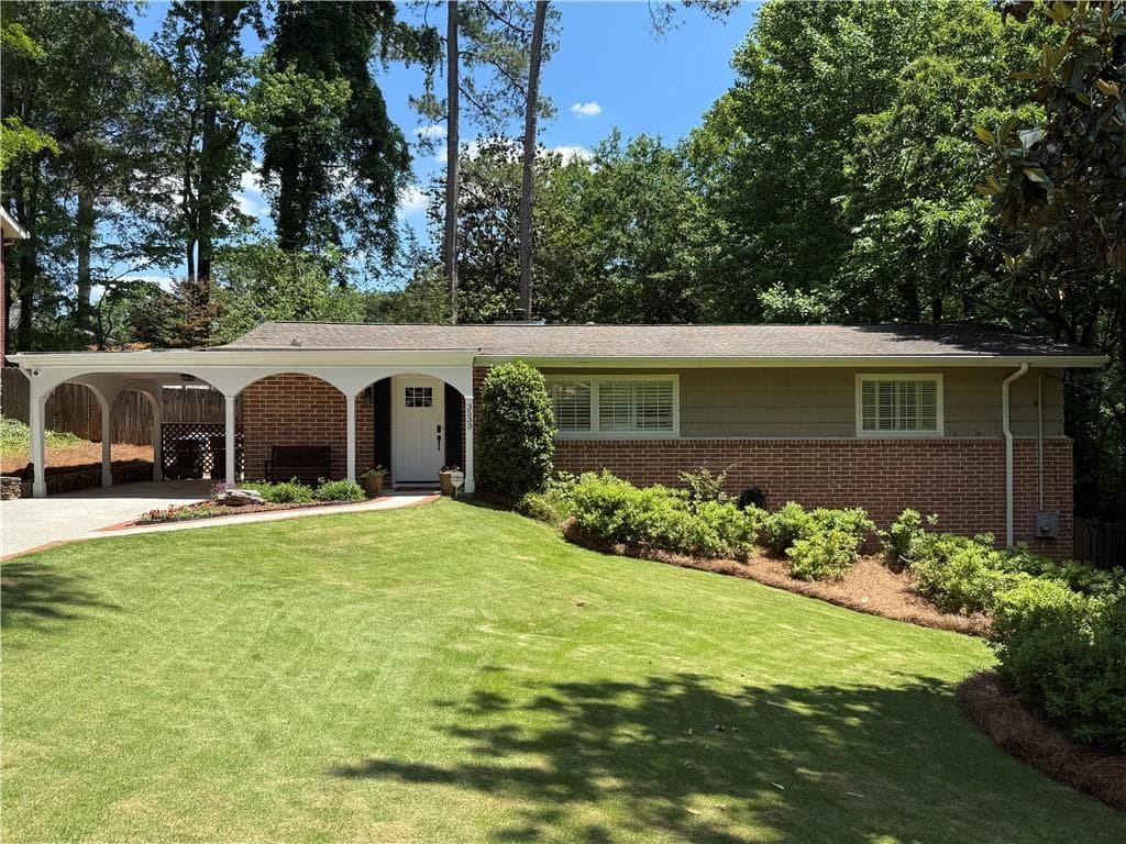 3 bedroom, 2 bathroom, 2,121 sq ft single family residence sold at 3533 Keswick Drive, Atlanta, GA 30341