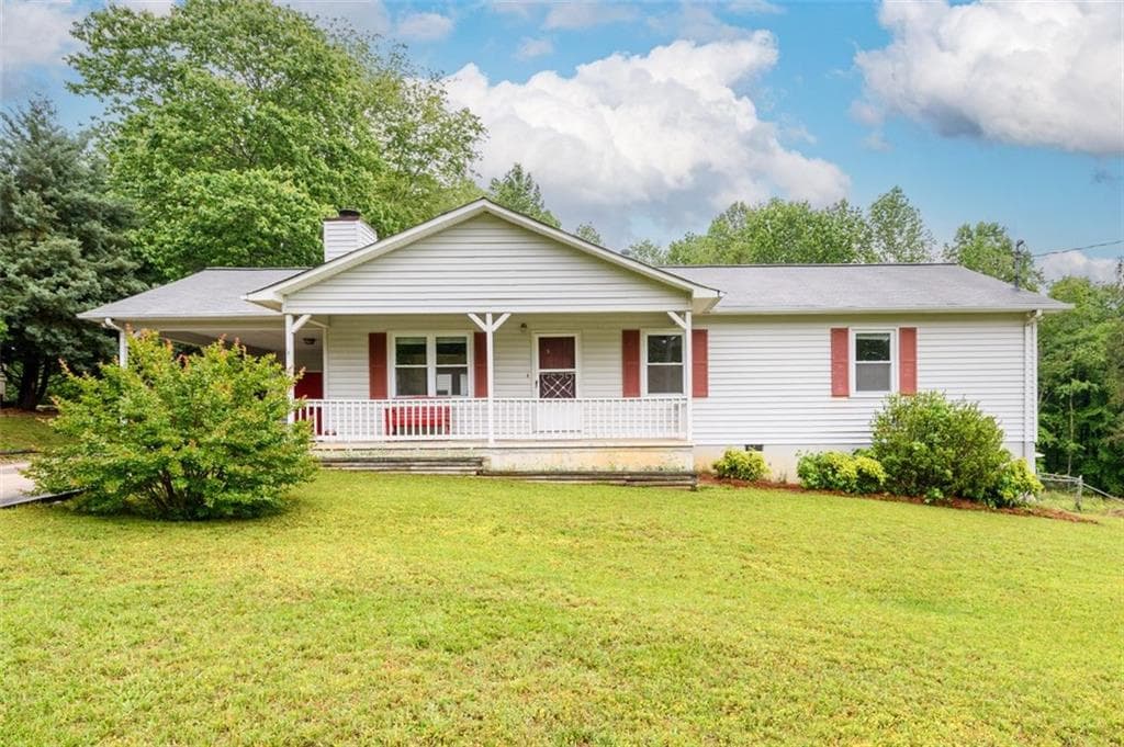 3 bedroom, 2 bathroom single family residence sold at 2977 ROGERS Drive, Gainesville, GA 30506