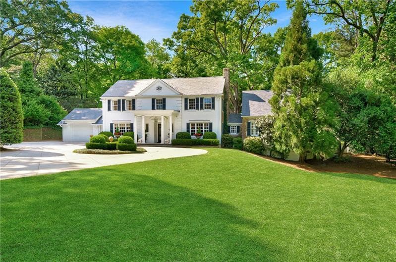 6 bedroom, 8 bathroom single family residence sold at 3382 Habersham Road, Atlanta, GA 30305