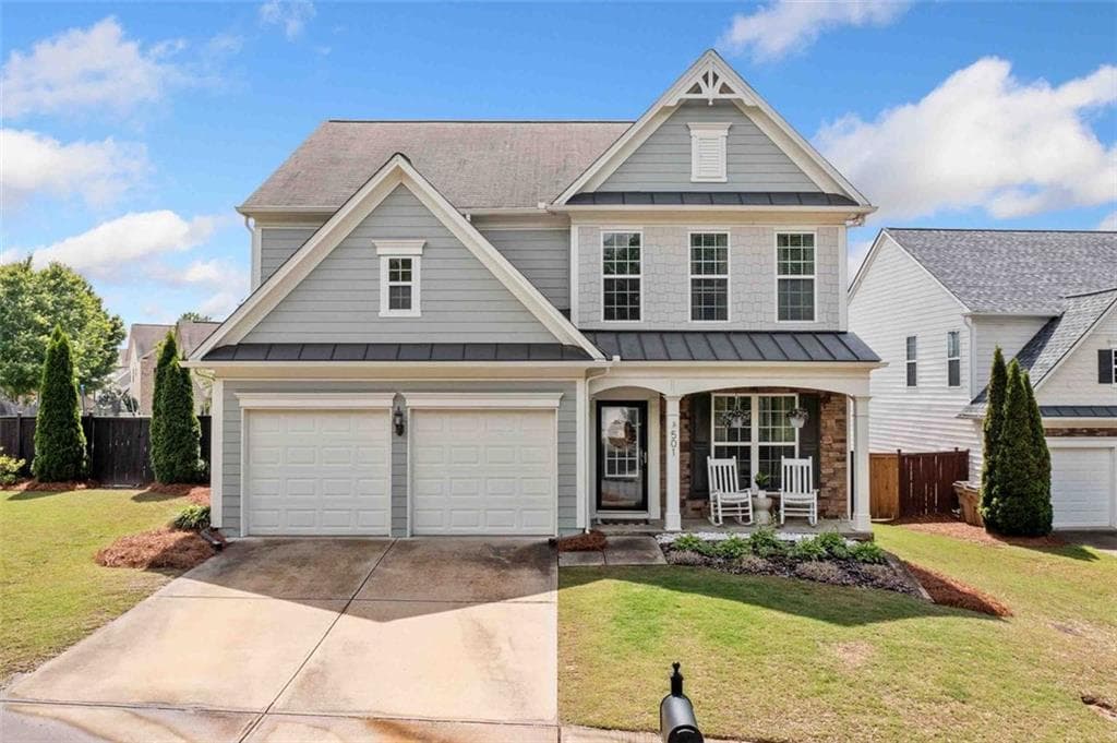 4 bedroom, 3 bathroom, 2,259 sq ft single family residence sold at 501 White Oak Path, Canton, GA 30115