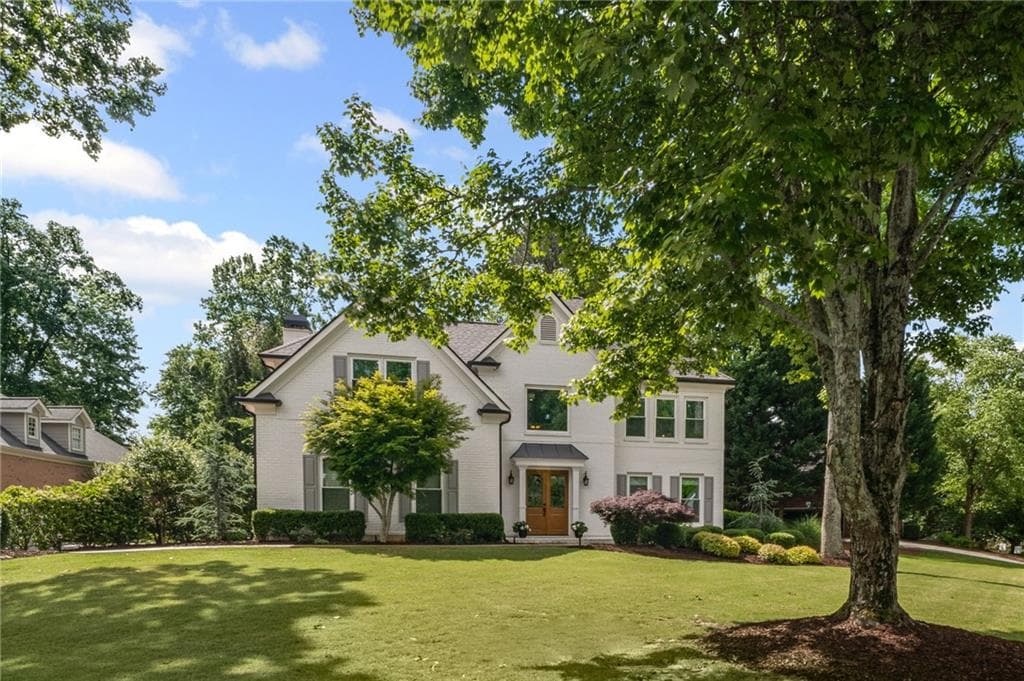 4 bedroom, 4 bathroom single family residence sold at 205 Cheltenham Walk, Alpharetta, GA 30004