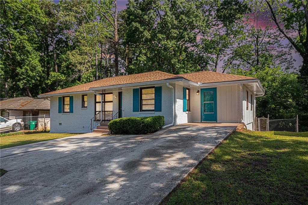 3 bedroom, 2 bathroom single family residence sold at 2070 Brannen Road, Atlanta, GA 30316