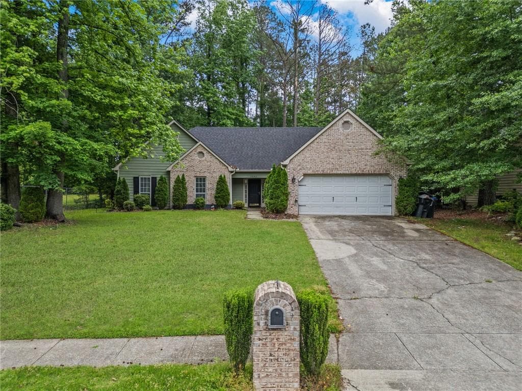 3 bedroom, 2 bathroom, 1,459 sq ft single family residence sold at 1642 Ashmar Lane, Marietta, GA 30064