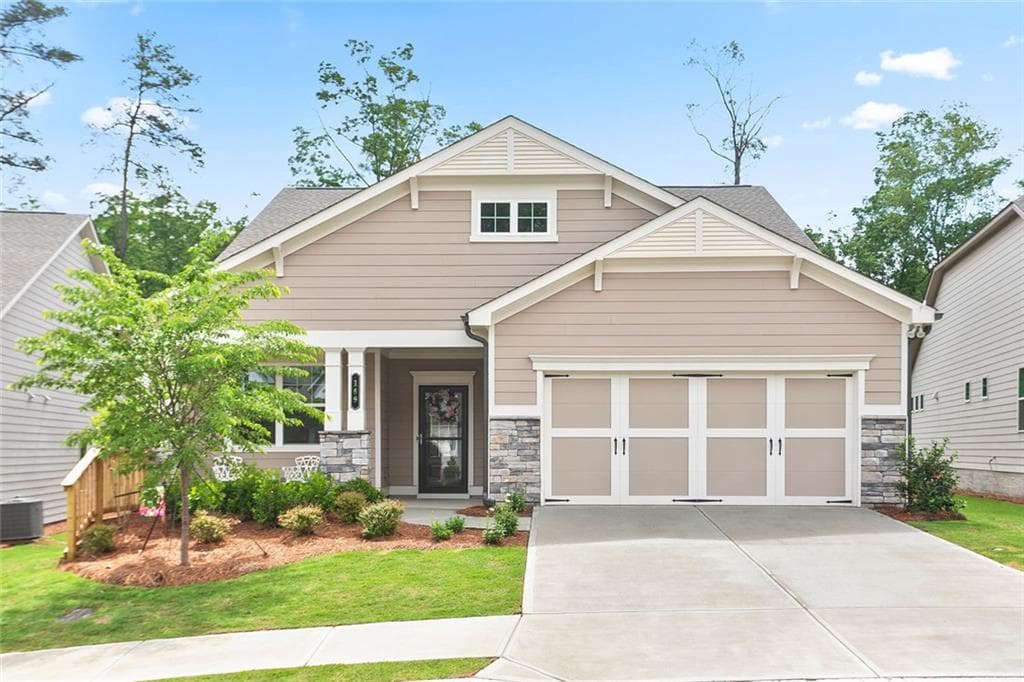 3 bedroom, 3 bathroom single family residence sold at 169 Hickory Bluffs Parkway, Canton, GA 30114