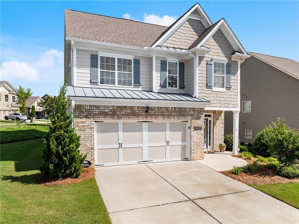 3 bedroom, 3 bathroom, 2,228 sq ft single family residence sold at 6658 Rivergreen Road, Flowery Branch, GA 30542