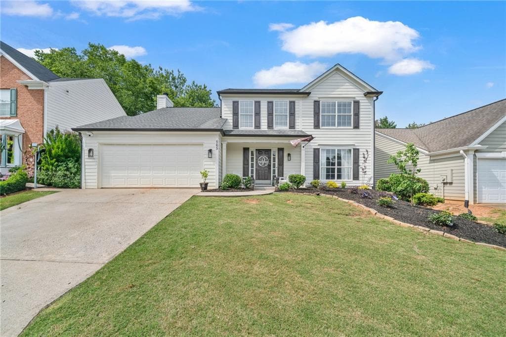 4 bedroom, 3 bathroom single family residence sold at 565 Barsham Way, Johns Creek, GA 30097