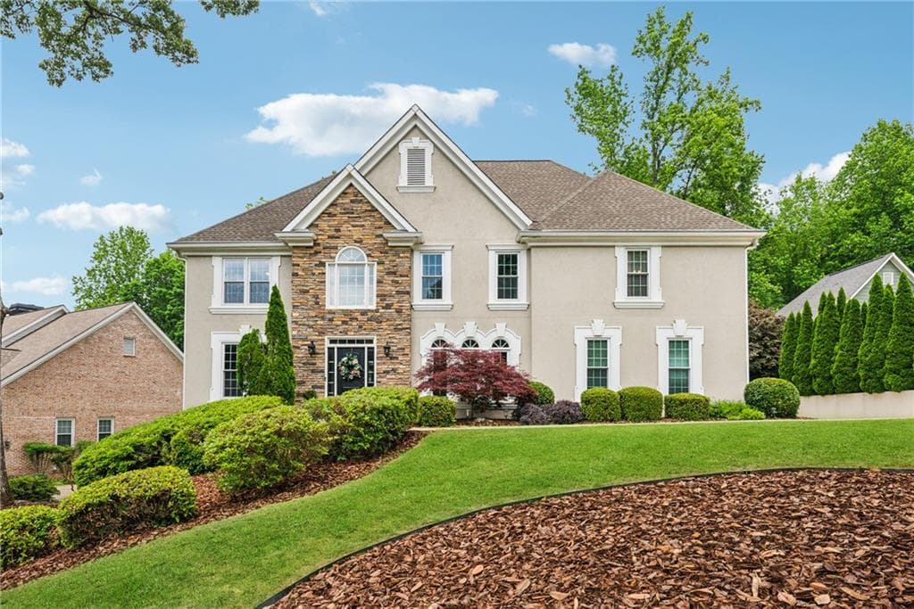 5 bedroom, 5 bathroom, 5,079 sq ft single family residence sold at 641 Lake Overlook Drive, Canton, GA 30114
