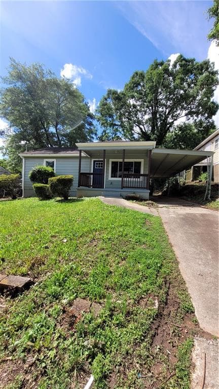2 bedroom, 1 bathroom, 856 sq ft single family residence sold at 214 Upshaw Street, Atlanta, GA 30315