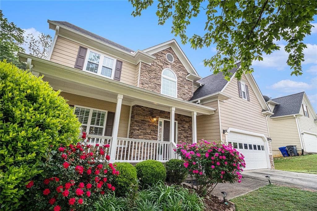 5 bedroom, 4 bathroom single family residence sold at 2164 Caneridge Drive, Marietta, GA 30064