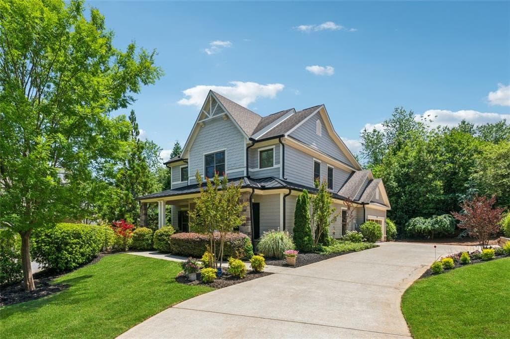 4 bedroom, 4 bathroom single family residence sold at 2040 Birchdale Drive, Milton, GA 30004