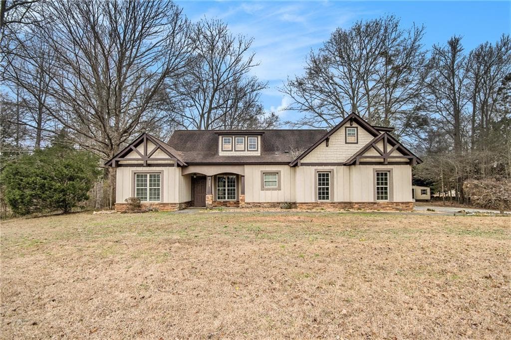 4 bedroom, 2 bathroom single family residence sold at 108 Deer Creek Run, Moreland, GA 30259