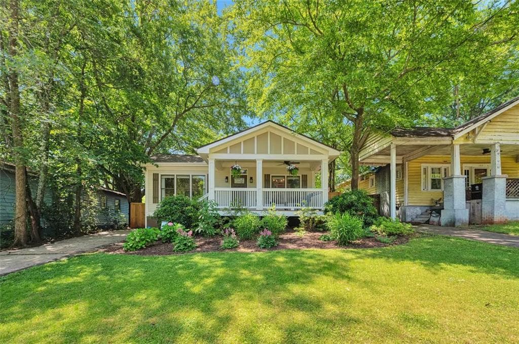 3 bedroom, 2 bathroom single family residence sold at 1443 METROPOLITAN Avenue, Atlanta, GA 30316