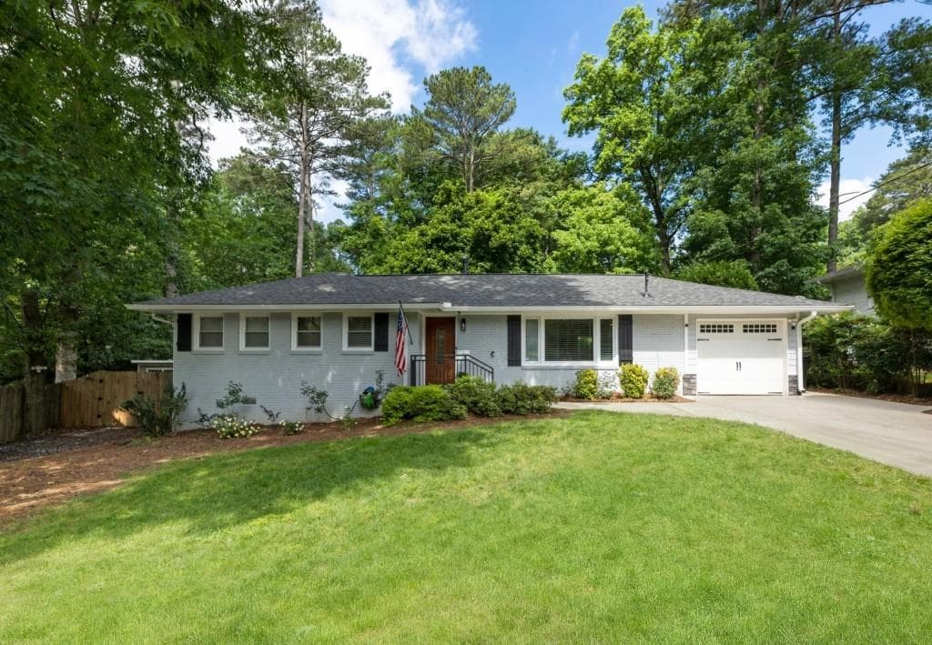 3 bedroom, 2 bathroom single family residence sold at 2164 Medfield Trail, Atlanta, GA 30345