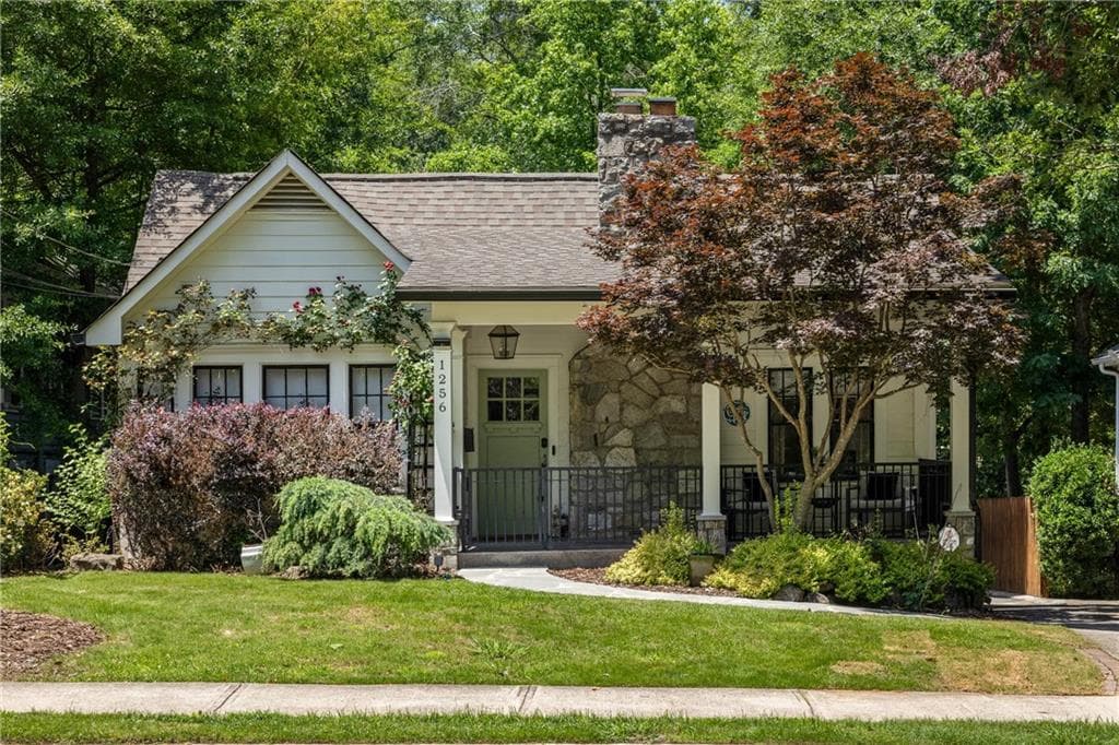 3 bedroom, 2 bathroom, 2,242 sq ft single family residence sold at 1256 Euclid Avenue, Atlanta, GA 30307