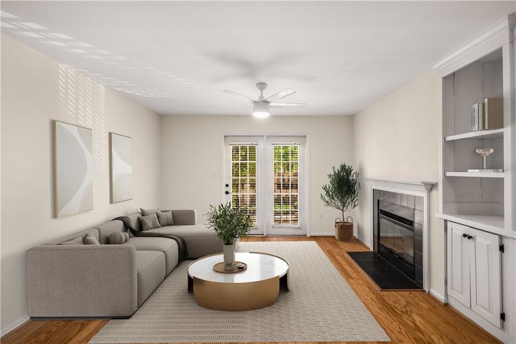 1 bedroom, 1 bathroom, 700 sq ft condominium sold at 3655 Habersham Road 203, Atlanta, GA 30305