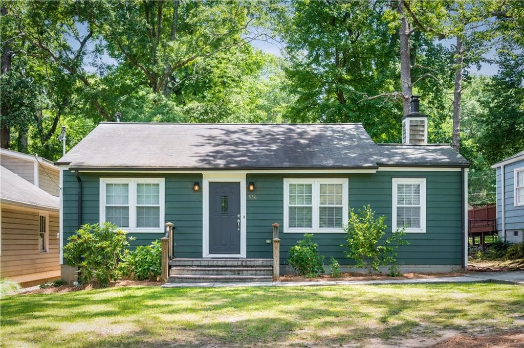2 bedroom, 1 bathroom single family residence sold at 936 Ormewood Terrace, Atlanta, GA 30316