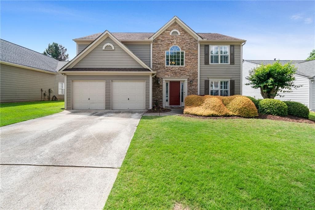 4 bedroom, 3 bathroom single family residence sold at 3235 Northcliff Drive, Suwanee, GA 30024