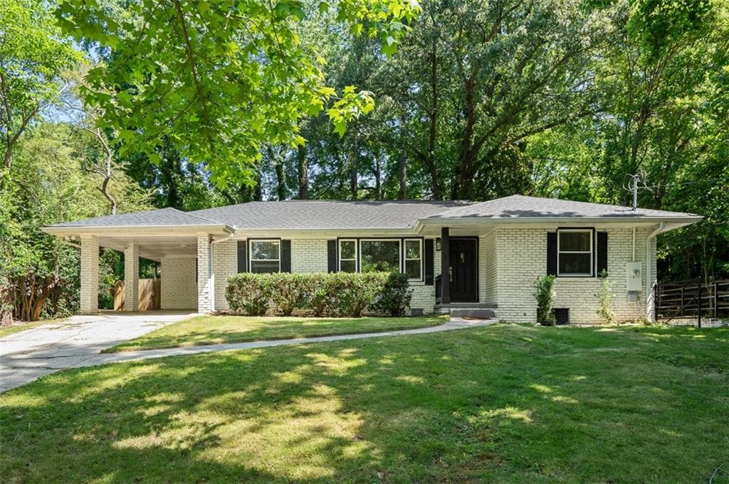3 bedroom, 2 bathroom, 1,467 sq ft single family residence sold at 3180 Rehoboth Drive, Decatur, GA 30033