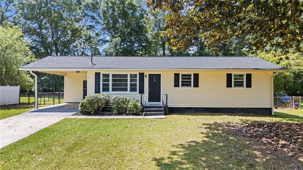 2 bedroom, 1 bathroom single family residence sold at 119 Beech Creek Drive, Rome, GA 30165