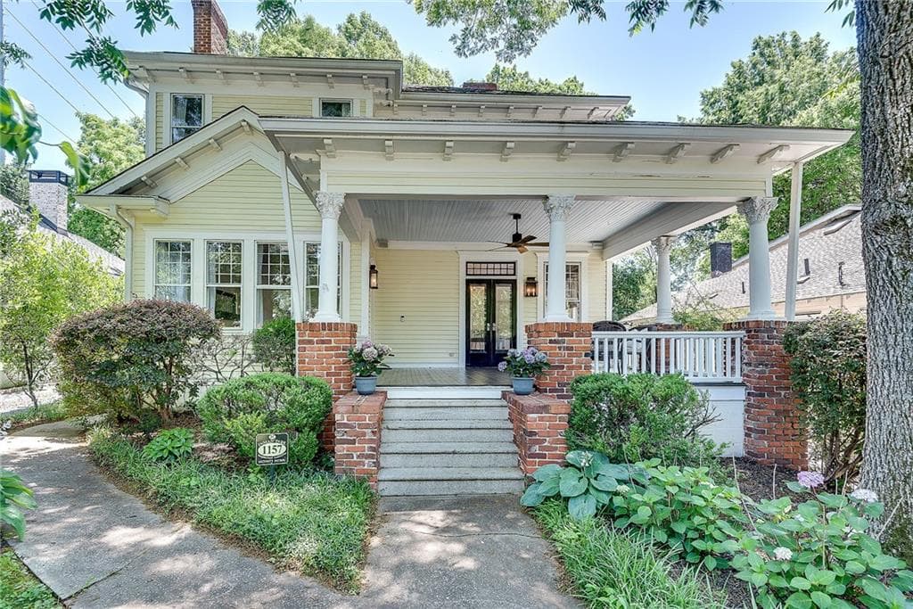 4 bedroom, 4 bathroom, 3,128 sq ft single family residence sold at 1157 Alta Avenue, Atlanta, GA 30307