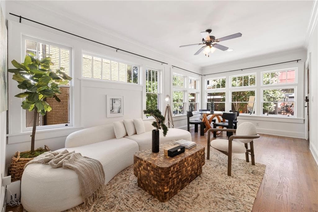 1 bedroom, 1 bathroom, 749 sq ft condominium sold at 653 N Highland Avenue 5, Atlanta, GA 30306