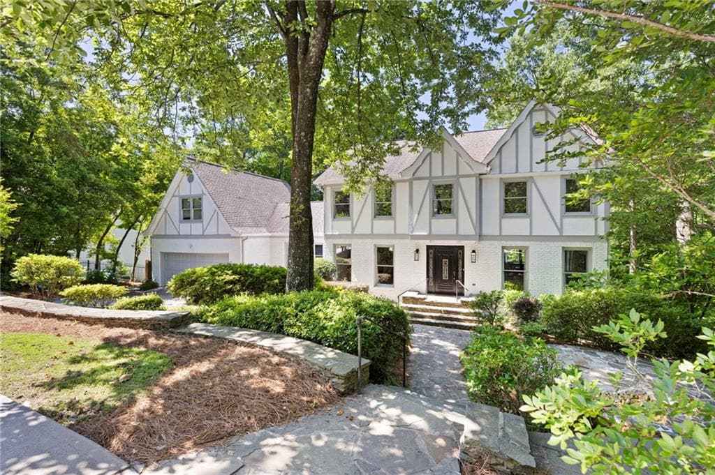5 bedroom, 4 bathroom, 4,645 sq ft single family residence sold at 55 Bransford Road, Atlanta, GA 30342