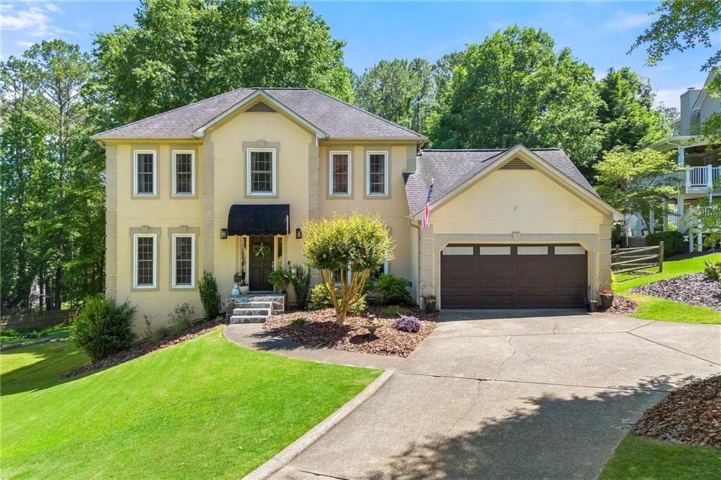 4 bedroom, 3 bathroom, 2,922 sq ft single family residence sold at 3977 Fox Glen Drive, Woodstock, GA 30189