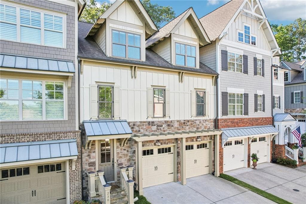 4 bedroom, 4 bathroom, 4,141 sq ft townhouse sold at 238 Trecastle Square, Canton, GA 30114