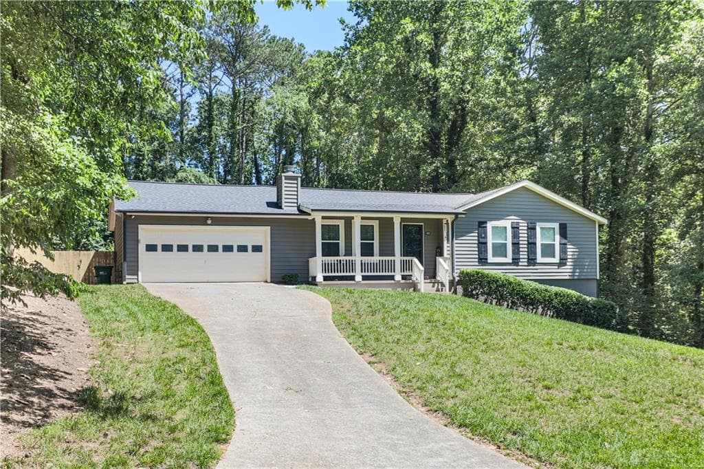 3 bedroom, 2 bathroom, 1,640 sq ft single family residence sold at 510 Whistlestop Drive, Woodstock, GA 30189