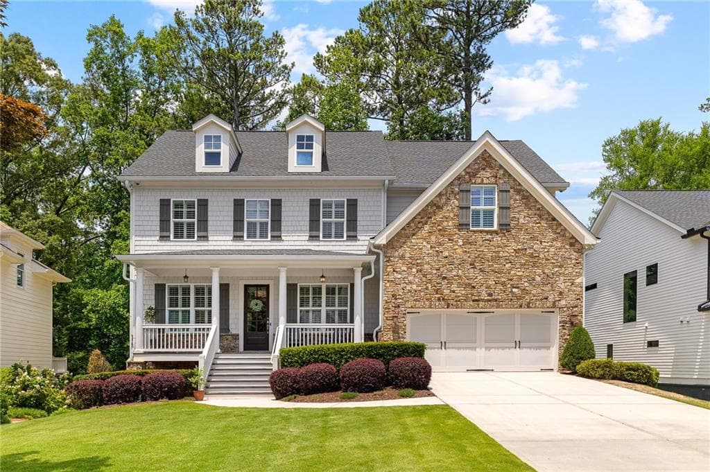 6 bedroom, 5 bathroom, 4,690 sq ft single family residence sold at 1596 Fearn Circle, Brookhaven, GA 30319
