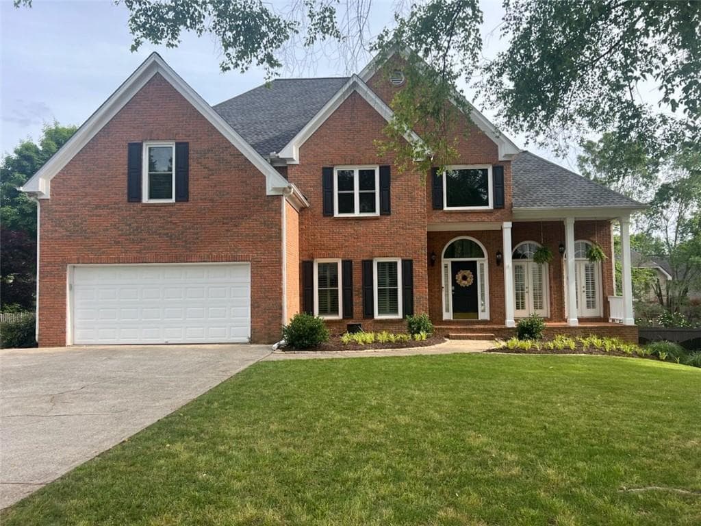 6 bedroom, 5 bathroom single family residence sold at 315 Hembree Grove Trace, Roswell, GA 30076