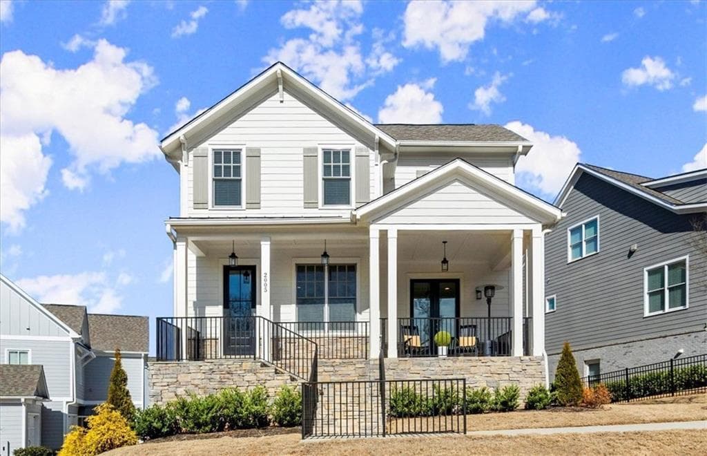 4 bedroom, 3 bathroom, 2,649 sq ft single family residence sold at 2005 Haley Walk, Woodstock, GA 30188