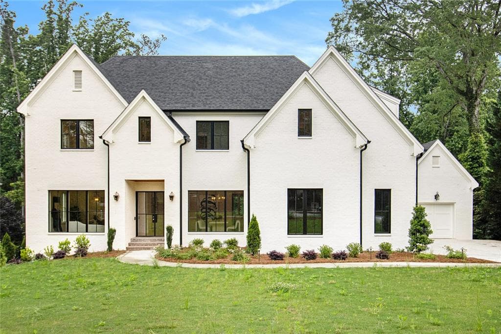 6 bedroom, 8 bathroom, 8,140 sq ft single family residence sold at 4757 Lake Forrest Drive, Atlanta, GA 30342
