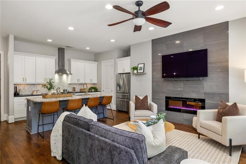 3 bedroom, 3 bathroom townhouse sold at 1202 Hardee Street, Atlanta, GA 30307