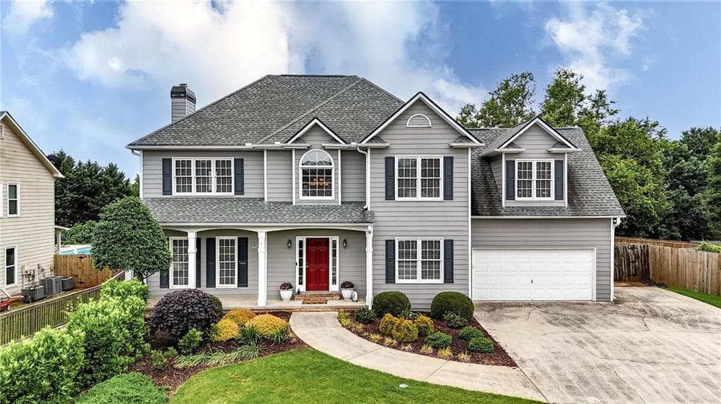 5 bedroom, 3 bathroom, 2,972 sq ft single family residence sold at 224 Mountain View Drive, Woodstock, GA 30188