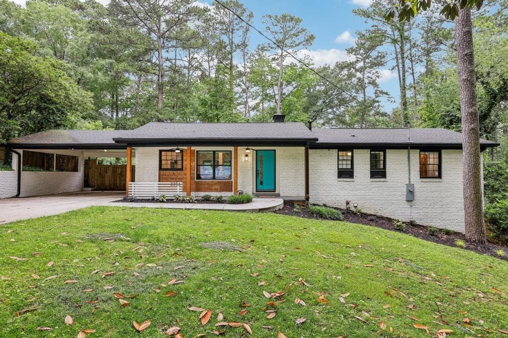 5 bedroom, 3 bathroom, 2,419 sq ft single family residence sold at 3356 Thornewood Drive, Atlanta, GA 30340