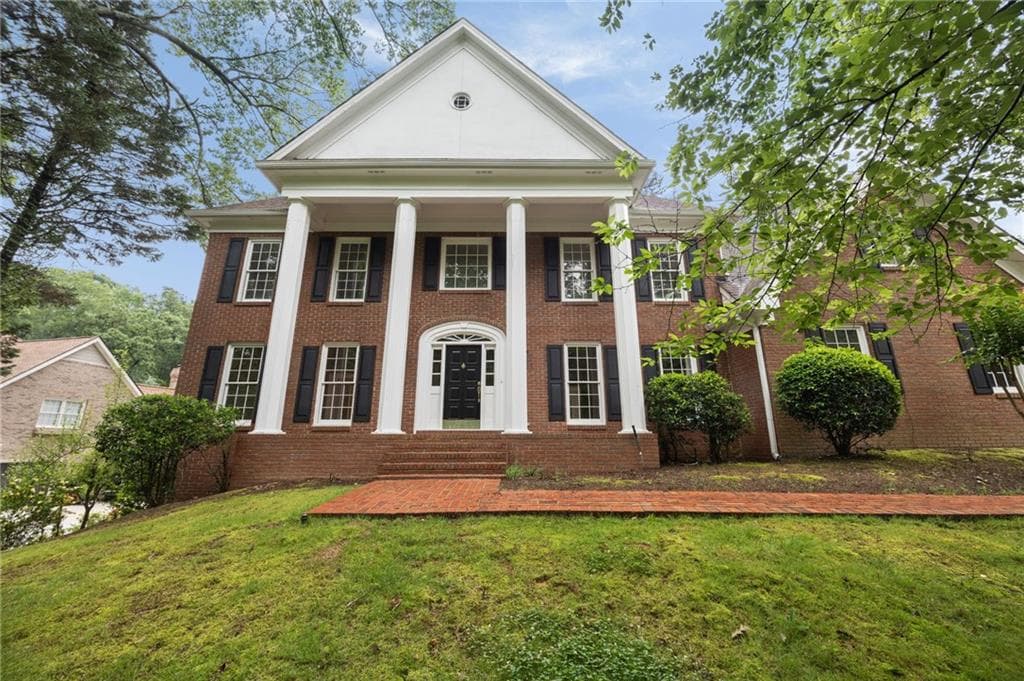 5 bedroom, 5 bathroom, 4,376 sq ft single family residence sold at 1595 Bakers Glen Drive, Atlanta, GA 30350