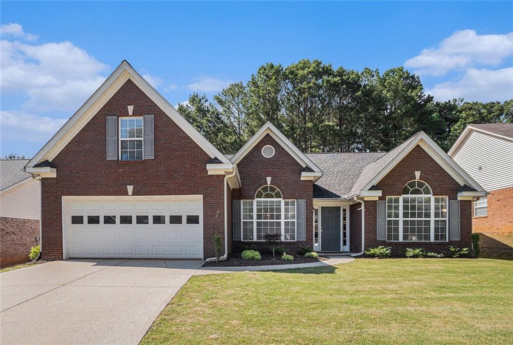 4 bedroom, 2 bathroom single family residence sold at 1180 Chandler Ridge Drive, Lawrenceville, GA 30045