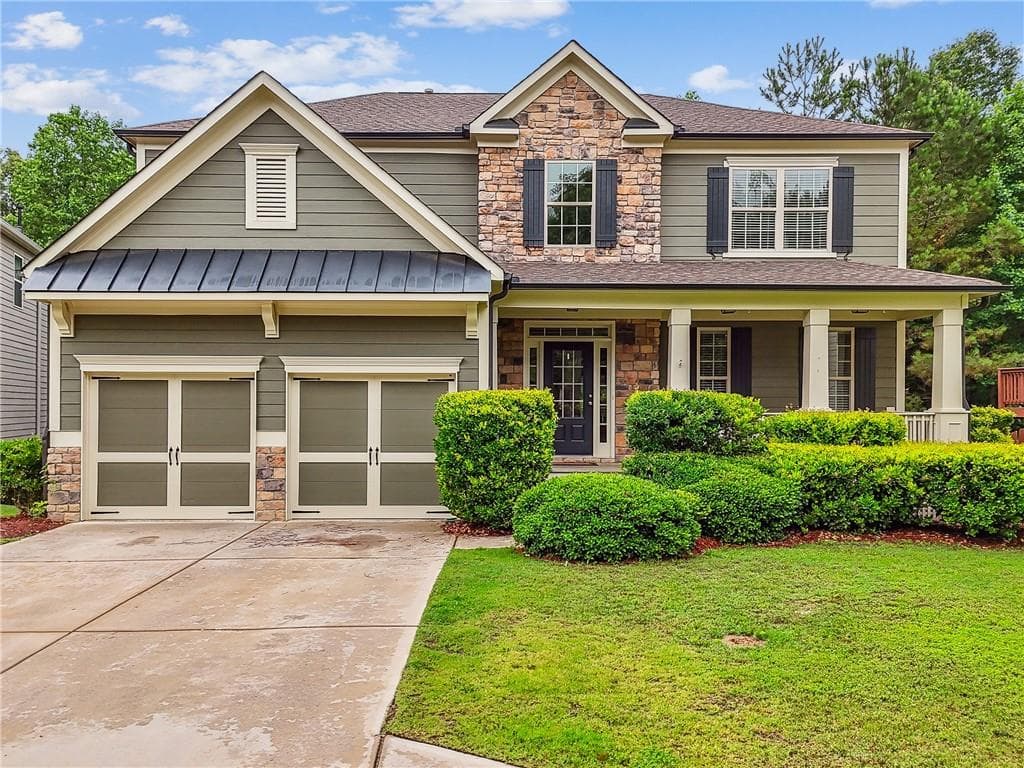 6 bedroom, 4 bathroom, 4,456 sq ft single family residence sold at 7678 Legacy Road, Flowery Branch, GA 30542