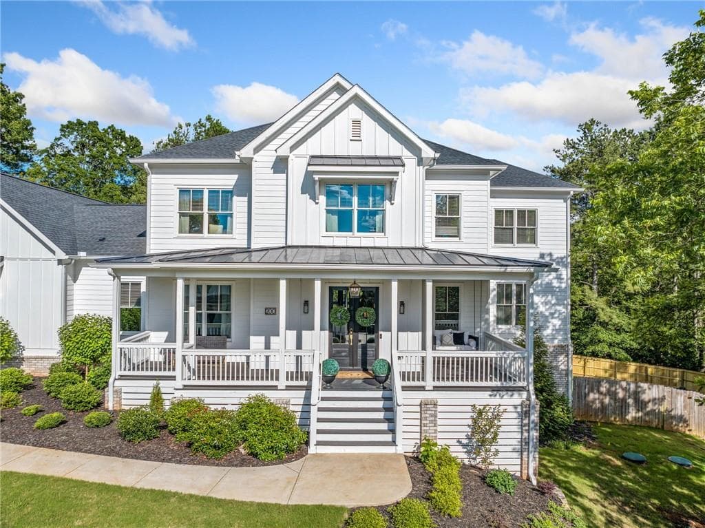 6 bedroom, 6 bathroom, 5,244 sq ft single family residence sold at 200 Whispering Pines Drive, Woodstock, GA 30188