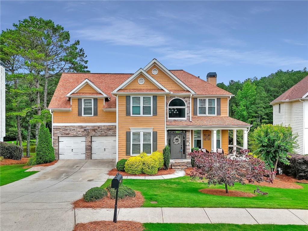5 bedroom, 4 bathroom, 3,645 sq ft single family residence sold at 1346 Wind Chime Court, Lawrenceville, GA 30045