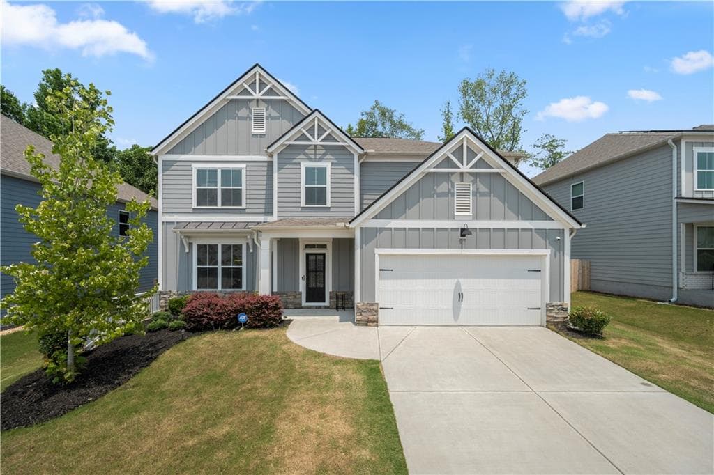 4 bedroom, 3 bathroom, 3,080 sq ft single family residence sold at 193 Treeline Trail, Canton, GA 30115