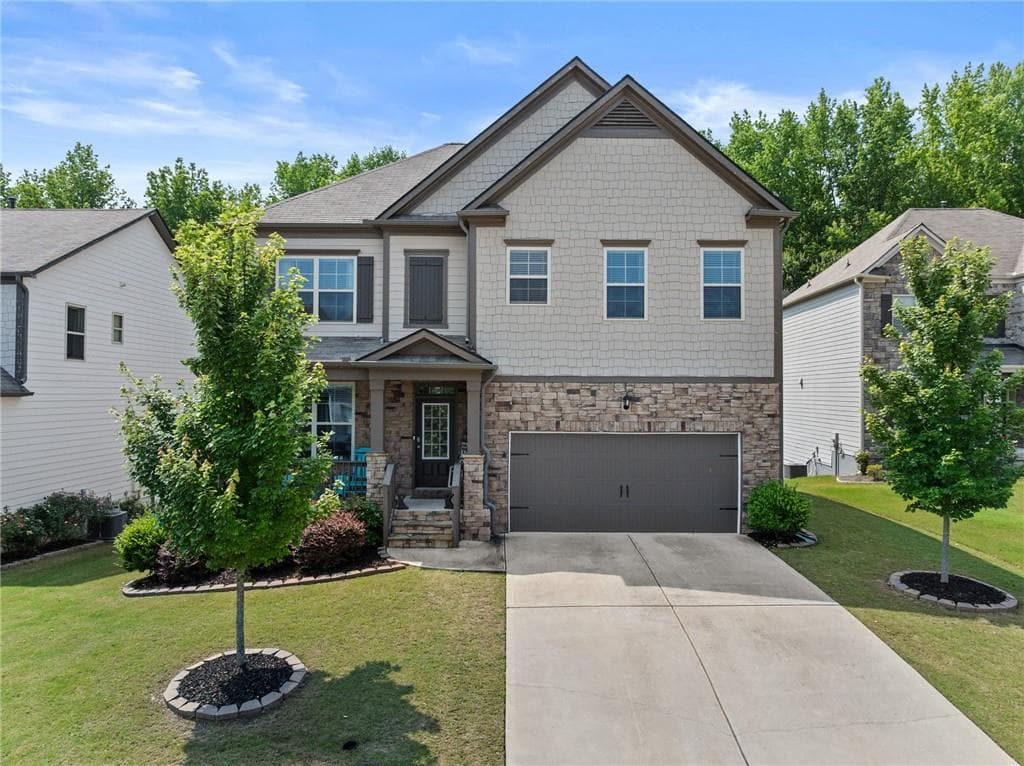 6 bedroom, 4 bathroom, 3,619 sq ft single family residence sold at 4568 Mantova Drive, Buford, GA 30519