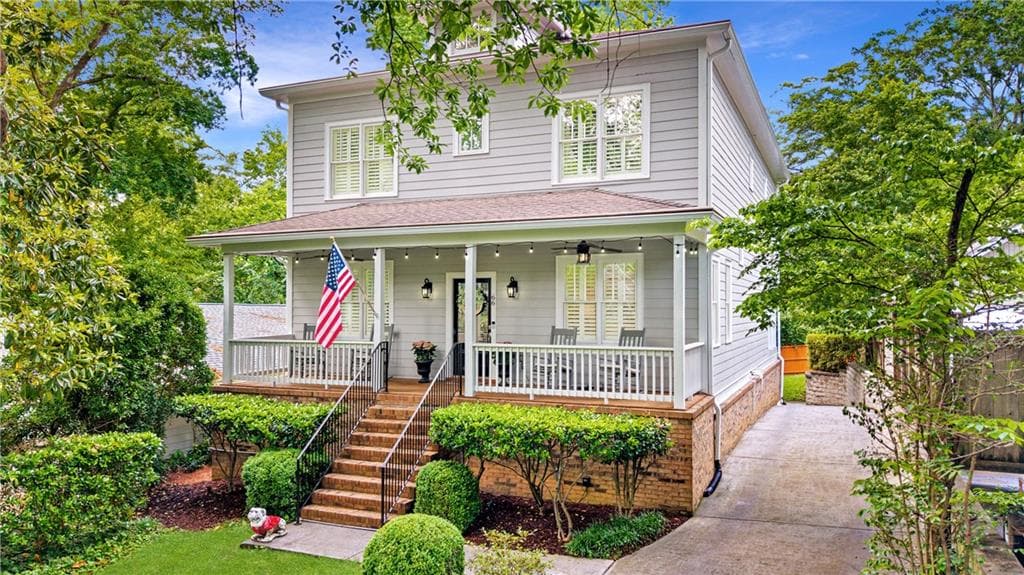 4 bedroom, 5 bathroom, 4,268 sq ft single family residence sold at 66 Mobile Avenue, Atlanta, GA 30305